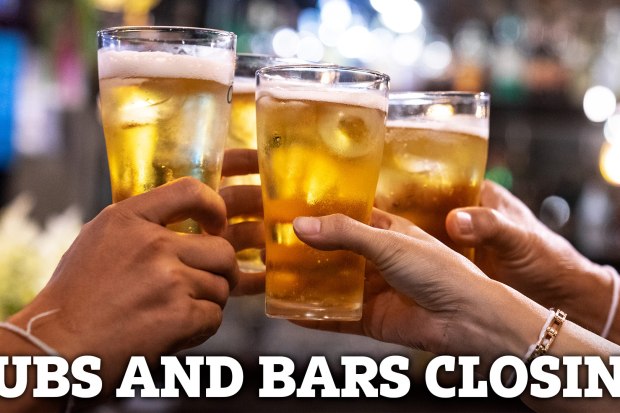 Why are so many pubs and bars closing?