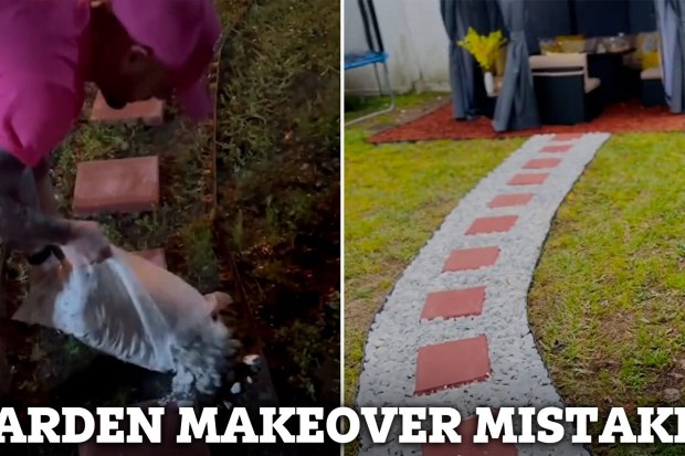 I gave my garden a DIY makeover - people warned I made loads of key mistakes