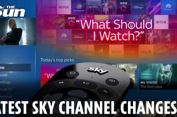 Sky channel changes